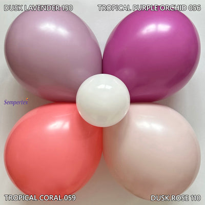 Baloane latex Tropical Coral 13cm