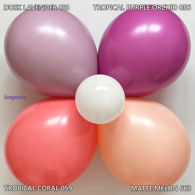 Jumbo Pastel Matte Melon Latex Balloon 40cm