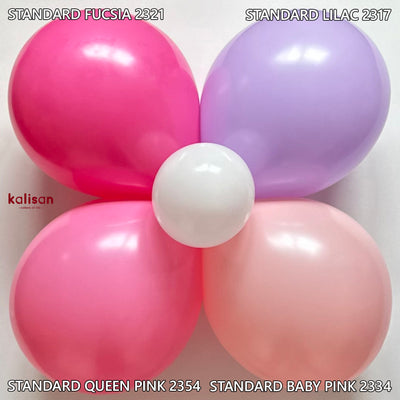 Baloane latex 13cm Fucsia Standard 2321