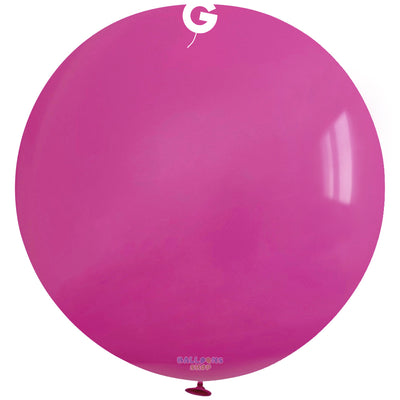 Balon Latex Jumbo 80cm Fucsia Standard G200.07