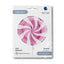 Round Lollipop White-Fuchsia Foil Balloon 46cm Grabo