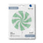 Balon Folie Rotund Acadea Alb-Mint 46cm Grabo