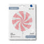 Balon Folie Rotund Acadea Alb-Baby Pink 46cm Grabo
