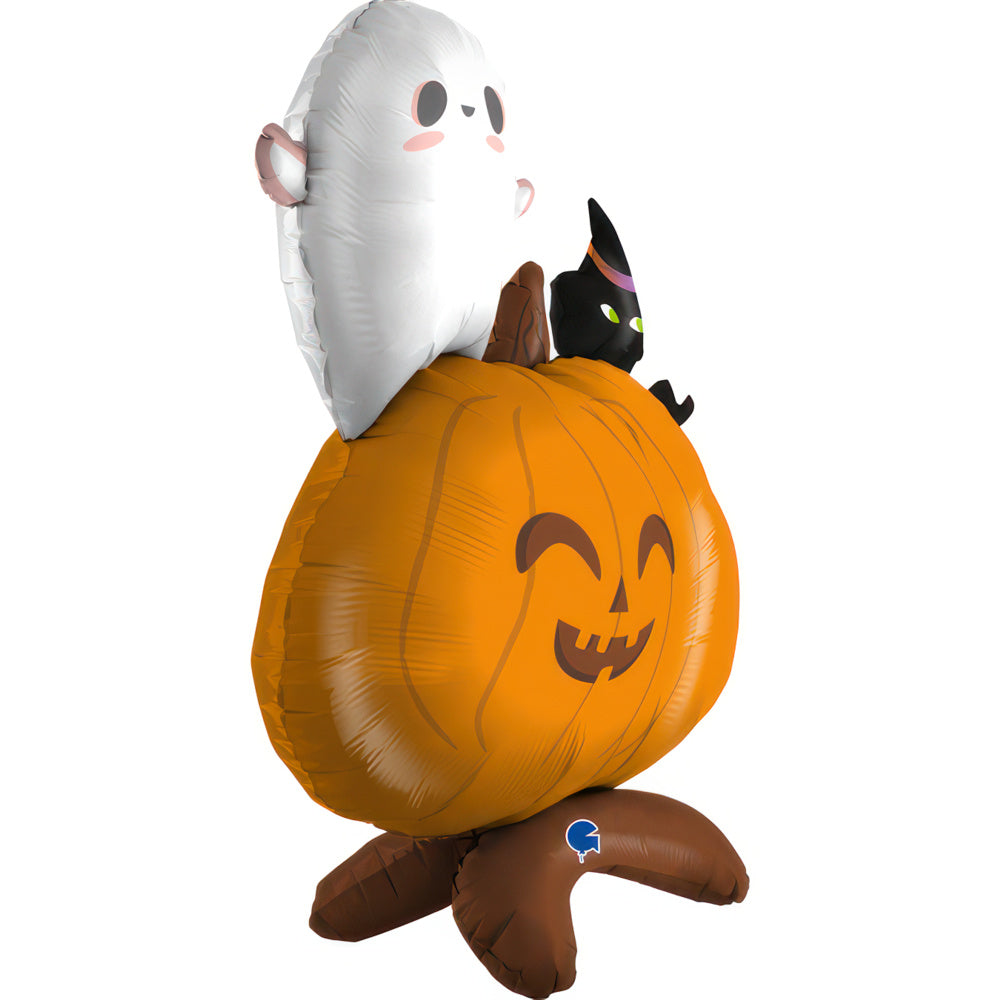 Balon Folie Figurina Happy Pumpkin 76cm