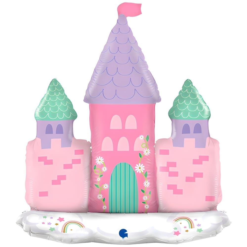 Foil Balloon Castle Figurine 76cm Grabo