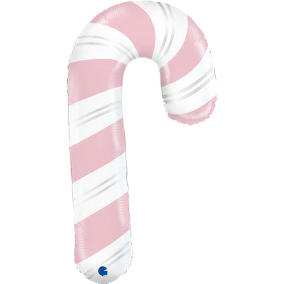 Light Pink Lollipop Tip Foil Figure Balloon 89cm