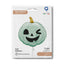 Balon Folie Figurina Dovleac Verde Amuzant 53x57cm