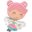 Fairy Figurine Foil Balloon 69cm Grabo