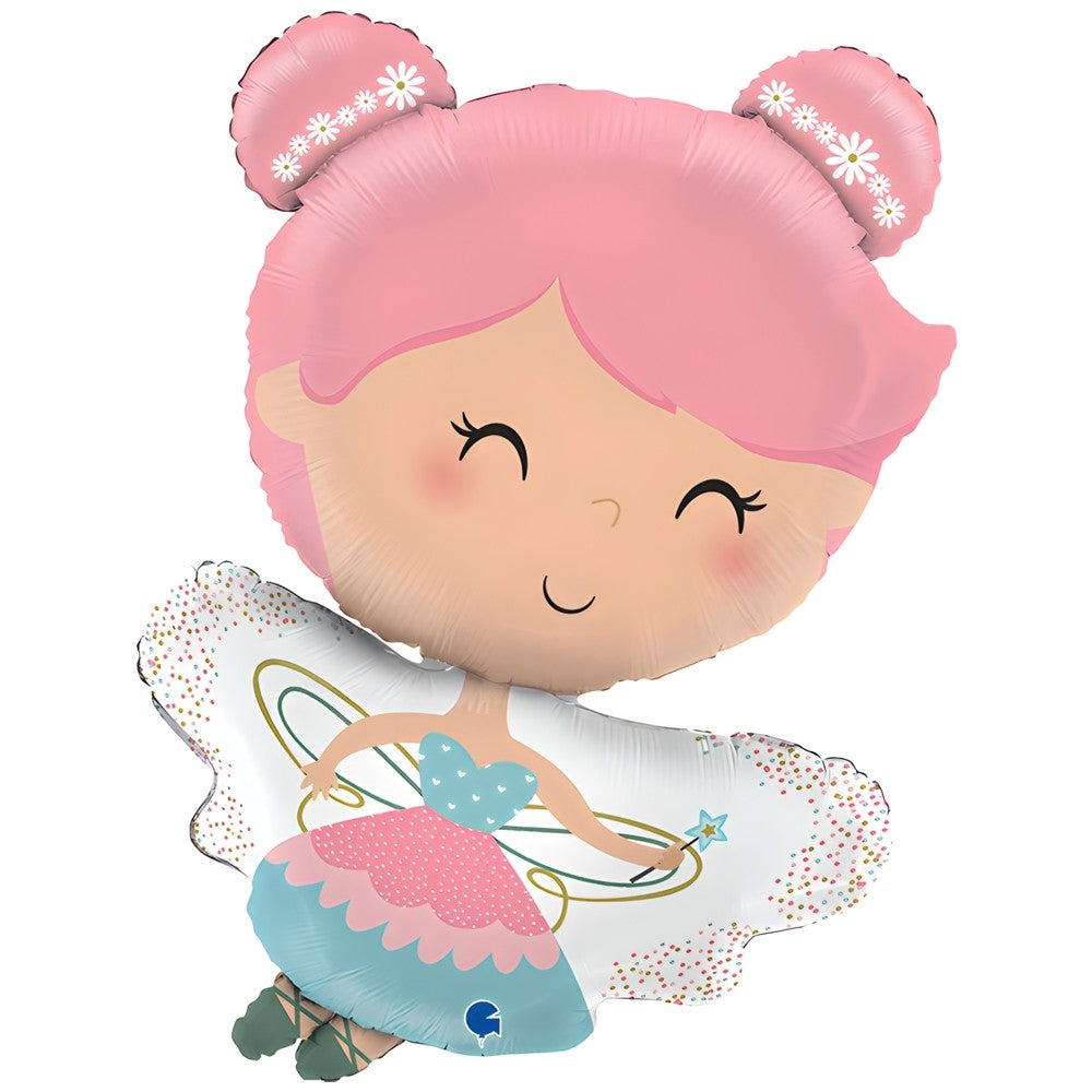 Fairy Figurine Foil Balloon 69cm Grabo