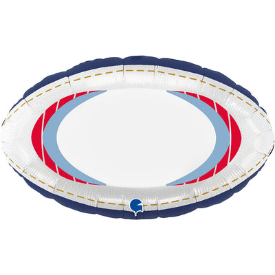 Balon Folie Figurina Minge Rugby Personalizabil 51cm