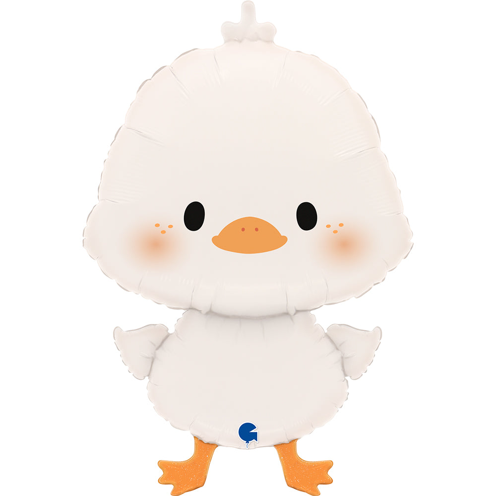 Balon Folie Figurina Ratusca Alba 64cm