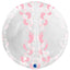 Balon Folie Sfera 4D Picioruse Roz 48cm Grabo