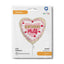 Balon Folie Inima Birthday Milf 46cm