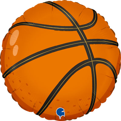 Balon Folie Rotund Minge Baschet 46cm