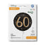 Balon Folie Rotund Aniversare 60 ani Auriu 46cm