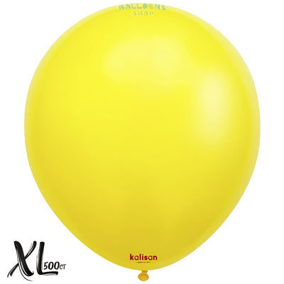 SET 500 Baloane Latex 30cm Galben Standard XL 2315