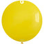 Balon Latex Jumbo 75cm Standard Galben Deschis G30.02