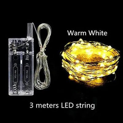 LED Garland Warm Light 3m