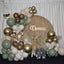 30cm Latex Balloons Safari Tiger N - White (Print - Gold)