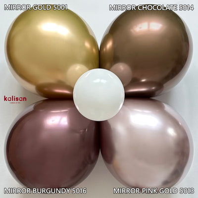 Balon Jumbo Latex 90cm Gold Mirror 5001