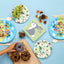 Set of 8 Woodland Plates 22.7cm Grabo