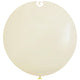 Balon Latex Jumbo 75cm Ivory Standard RRD30P.59