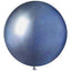 Jumbo Mirror Latex Balloon 16inch (40cm) Blue