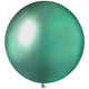 Jumbo Mirror Latex Balloon 16inch (40cm) Light Green