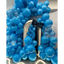 90cm Caribbean Blue Standard Jumbo Latex Balloon 2347