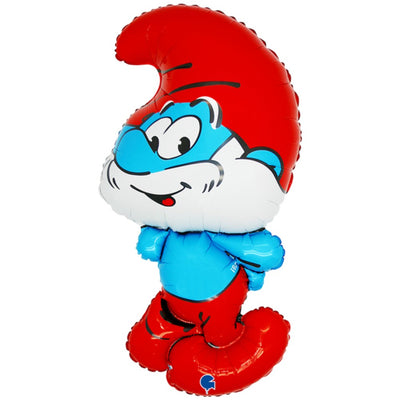 GRABO Papa Smurf Figurine Foil Balloon 107cm