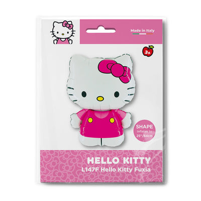 Balon Folie Figurina Hello Kitty Pink 64cm