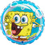 Round SpongeBob Foil Balloon 46cm