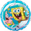 Round SpongeBob Foil Balloon 46cm