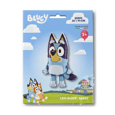 Foil Balloon Bluey Figurine 91cm Grabo