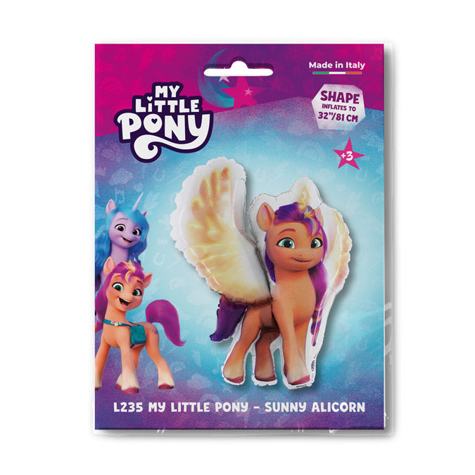 Foil Balloon Sunny Pony Figure 81cm Grabo