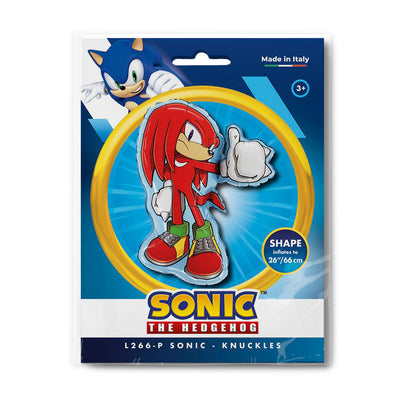 Knuckles Foil Balloon Figure 66cm