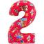 Foil Balloon Number 2 Cocomelon 66cm