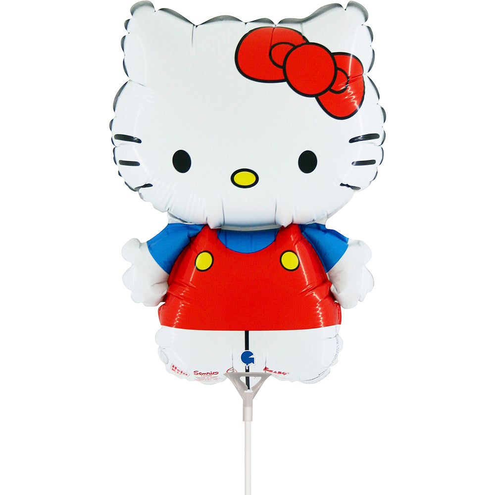 Hello Kitty Mini Figure Foil Balloon 20x27cm Grabo