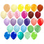 Baloane latex 30cm Multicolor Standard G110.80