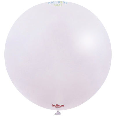 Jumbo Latex Balloon 90cm Macaron Pale Lilac 3011