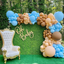 Balon Jumbo Latex 45cm Blue Macaron 3001