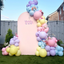 Balon Jumbo Latex 90cm Blue Macaron 3001