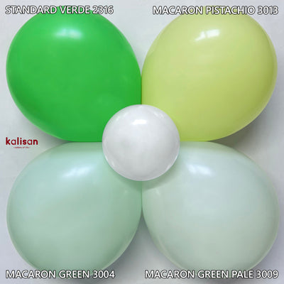 Balon Jumbo Latex 45cm Macaron Pistachio 3013