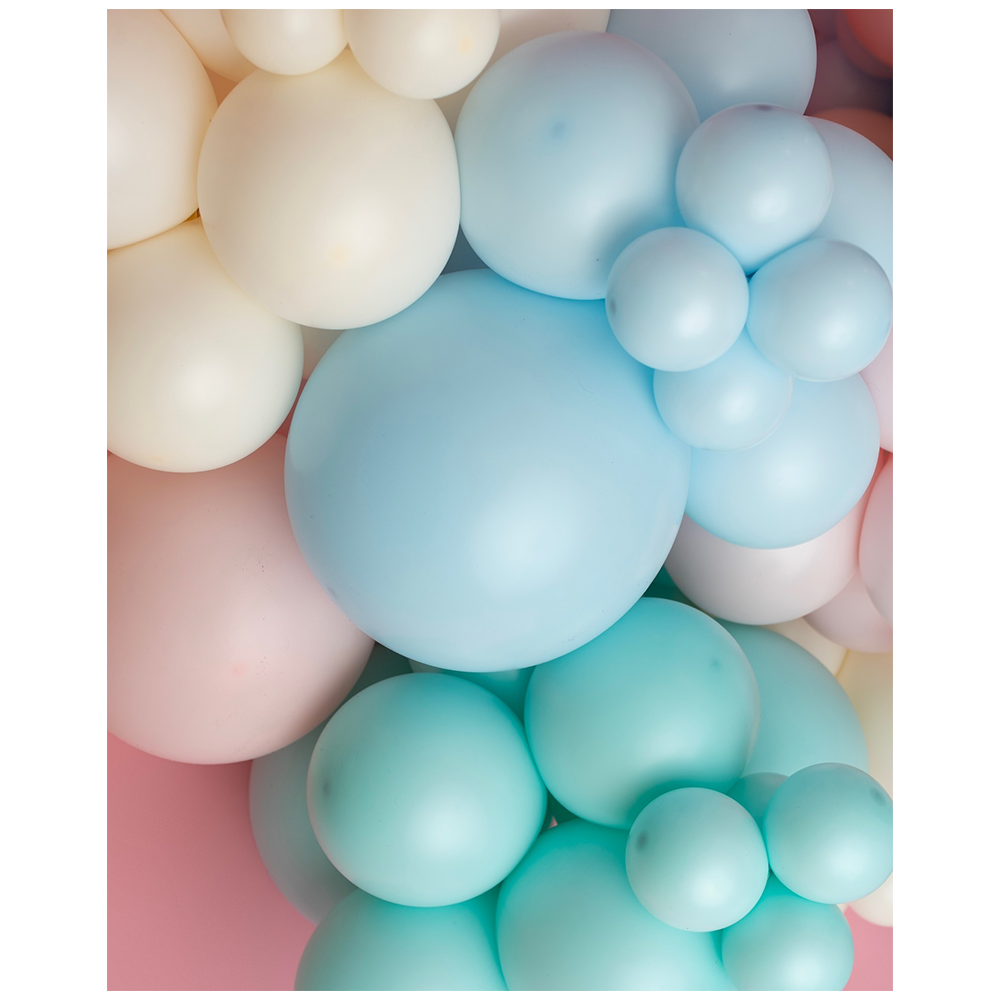 Mini Jumbo Latex Balloon 48cm Linen Marshmallow G19.106