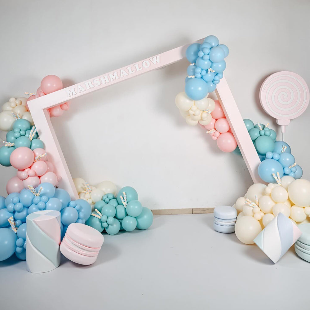 Mini Jumbo Latex Balloon 48cm Linen Marshmallow G19.106