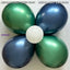 Metallic Latex Balloon Forest Green 13cm AMS9905345