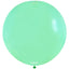 Jumbo Latex Balloon 90cm Mint Green Standard 2336