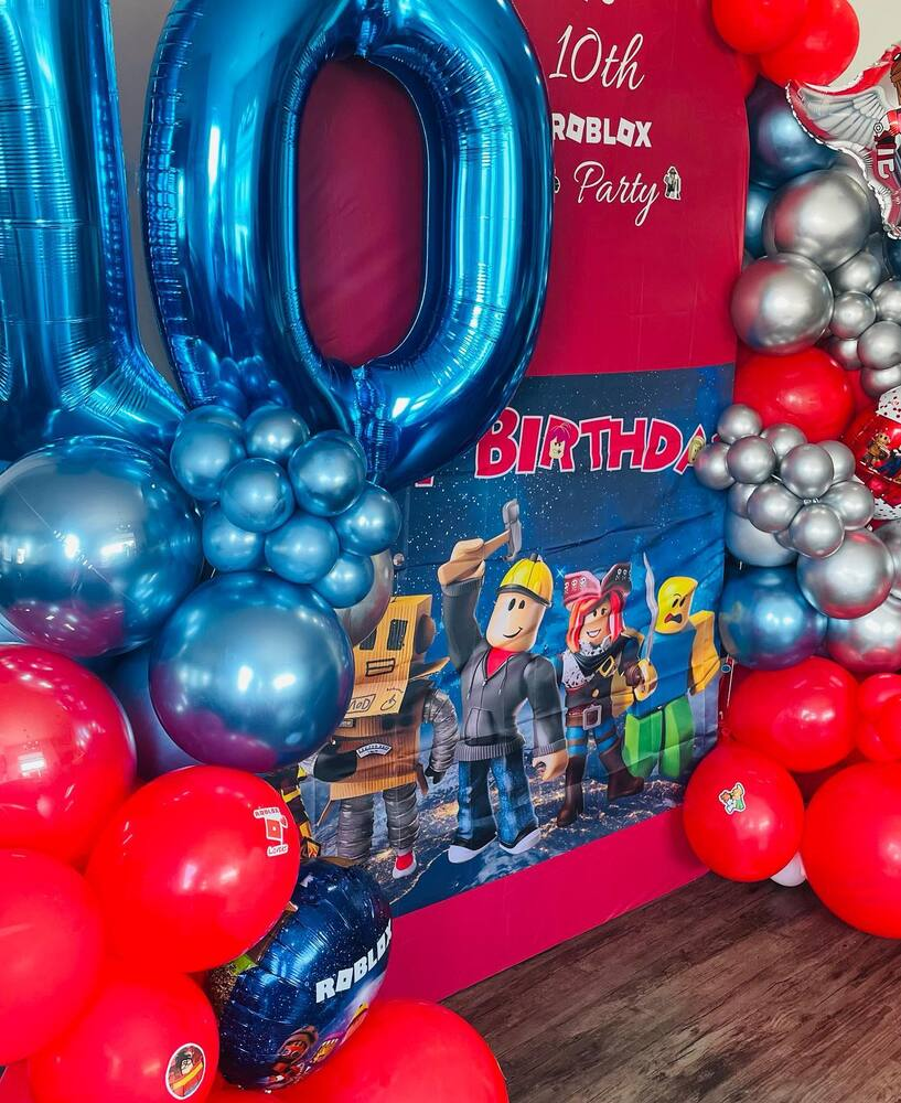 Balon Jumbo Latex 45cm Blue Mirror 5005 Kalisan