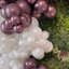 13cm Mirror Burgundy Kalisan Latex Balloons 5016