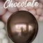 13cm Mirror Chocolate Latex Balloons Kalisan 5014
